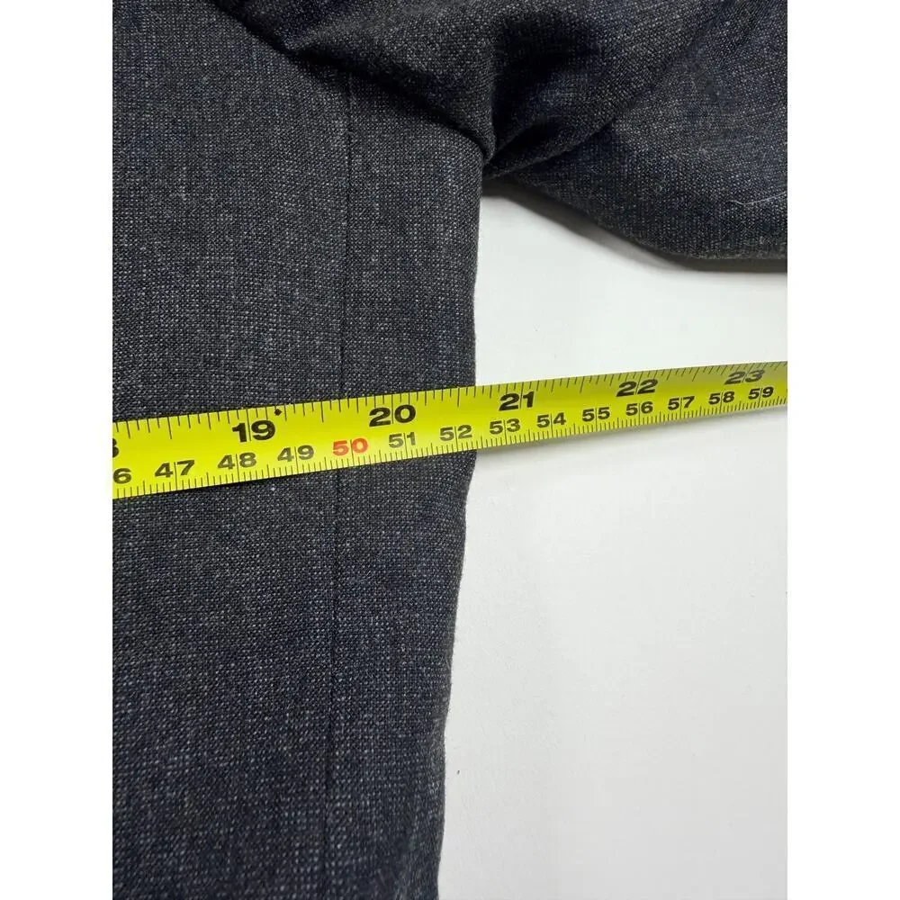 J Crew Thompson Sport Coat Blazer Wool Mens 42R Slim Fit Gray Suit Jacket Casual